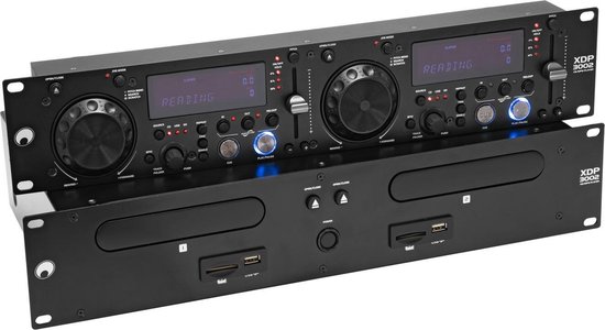 Omnitronic - CD speler - DJ set - XDP-3002 Dual CD MP3 speler