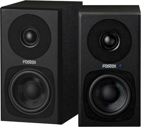 Fostex PM0.3d zwart compacte 2-weg Studiomonitore - Actieve studio monitors