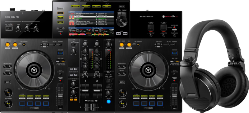 Pioneer DJ XDJ-RR + Pioneer DJ HDJ-X5 Zwart