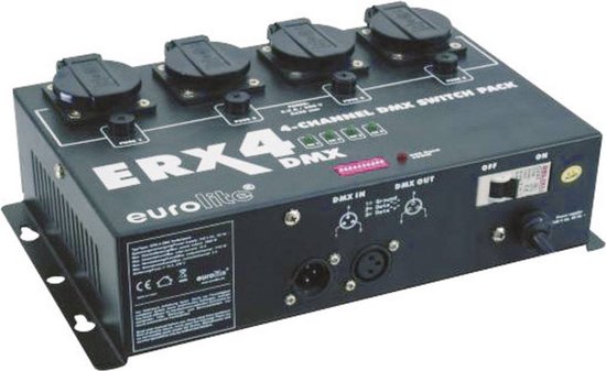 Eurolite ERX-4 DMX DMX switchpack 4-kanaals