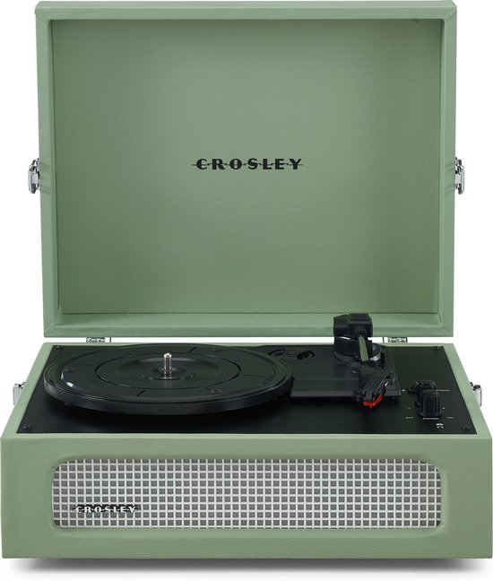 Crosley Voyager CR8017B-SA - Platenspeler - Bluetooth in/uit - Groen