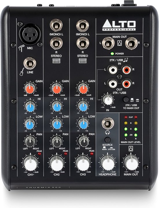 ALTO TRUEMIX 500 - Analoge mixer